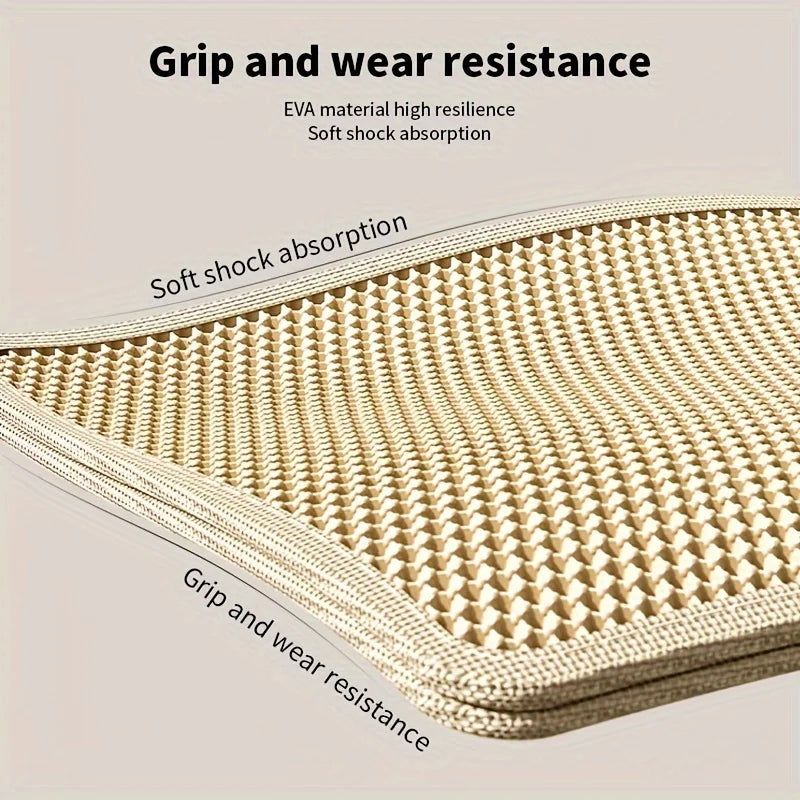 Alfombrilla para Arena de Gato Grande | Impermeable, Doble Capa Tipo Panal, Fácil de Limpiar y Antideslizante